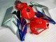 2004-2005 Silver Red Blue Black Stripe Honda CBR1000RR Motorcycle Fairings Australia