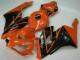 2004-2005 Orange Glossy Black Honda CBR1000RR Motorcycle Fairings Australia