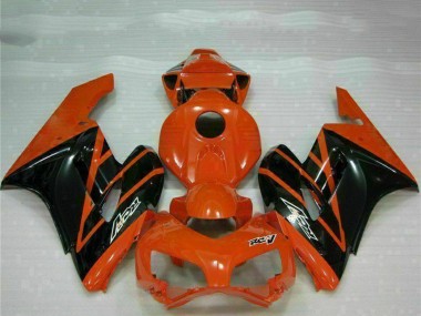 2004-2005 Orange Glossy Black Honda CBR1000RR Motorcycle Fairings Australia
