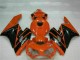 2004-2005 Orange Glossy Black Honda CBR1000RR Motorcycle Fairings Australia