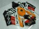 2004-2005 Orange White Red Black Repsol Honda CBR1000RR Motorcycle Fairings Australia