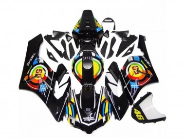 2004-2005 Glossy Black Yellow Green Red 46 Honda CBR1000RR Motorcycle Fairings Australia