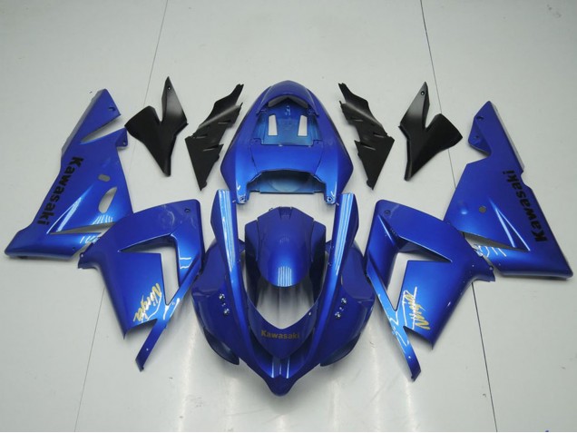 2004-2005 Blue Kawasaki ZX10R Motorcycle Fairings Australia