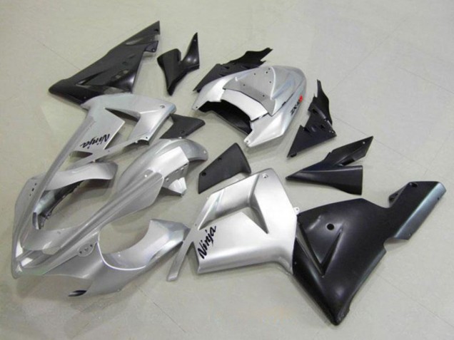 2004-2005 Silver Black Ninja Kawasaki ZX10R Motorcycle Fairing Australia