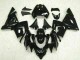 2004-2005 Glossy Black Kawasaki ZX10R Motorcycle Fairings Australia