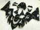 2004-2005 Glossy Black Kawasaki ZX10R Motorcycle Fairings Australia