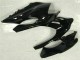 2004-2005 Glossy Black Kawasaki ZX10R Motorcycle Fairings Australia