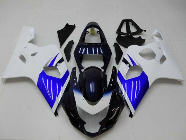 2004-2005 White Blue Black Suzuki GSXR 600/750 Bike Fairings Australia