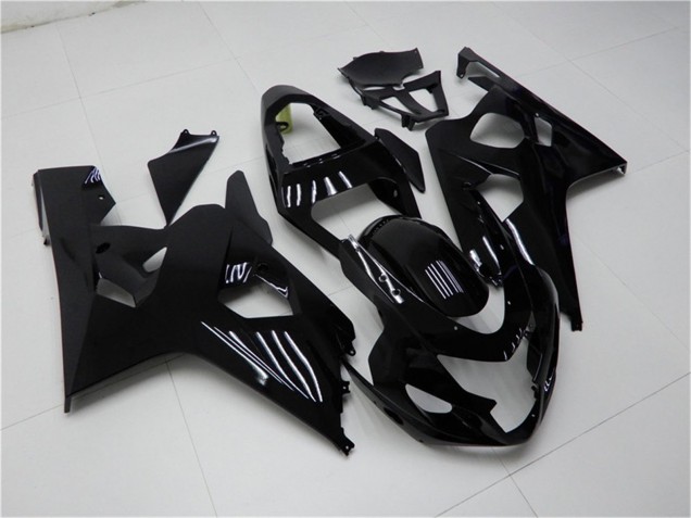 2004-2005 Glossy Black Suzuki GSXR 600/750 Motorcycle Fairings Australia