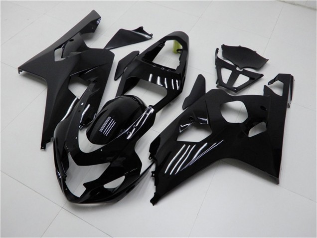 2004-2005 Glossy Black Suzuki GSXR 600/750 Motorcycle Fairings Australia