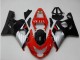 2004-2005 Red Silver Black Suzuki GSXR 600/750 Motorcycle Fairings Australia