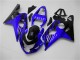 2004-2005 Blue Glossy Black Suzuki GSXR 600/750 Motorcycle Fairings Australia