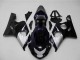 2004-2005 Glossy Black Silver Blue Suzuki GSXR 600/750 Motorcycle Fairings Australia