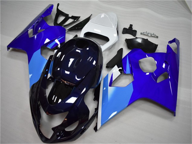 2004-2005 White Blue Black Suzuki GSXR 600/750 Motorcycle Fairing Australia