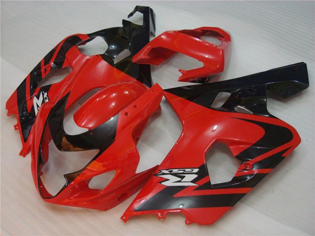 2004-2005 Red Black Suzuki GSXR 600/750 Motorcycle Fairings Australia