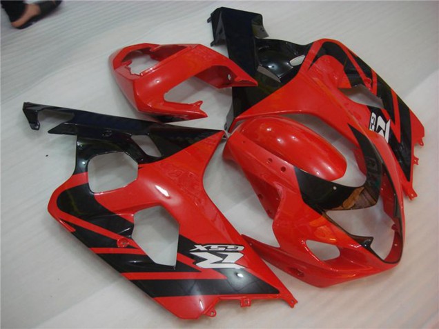 2004-2005 Red Black Suzuki GSXR 600/750 Motorcycle Fairings Australia