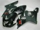 2004-2005 Glossy Black Matte Black Red Decal Suzuki GSXR 600/750 Motorcycle Fairings Australia