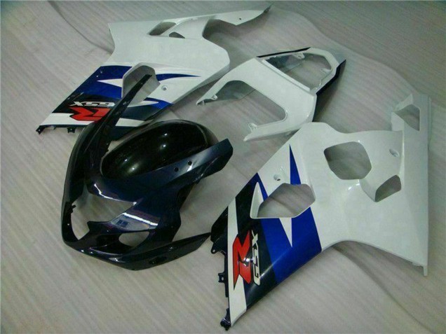 2004-2005 White Blue Glossy Black Red Suzuki GSXR 600/750 Motorcycle Fairings Australia