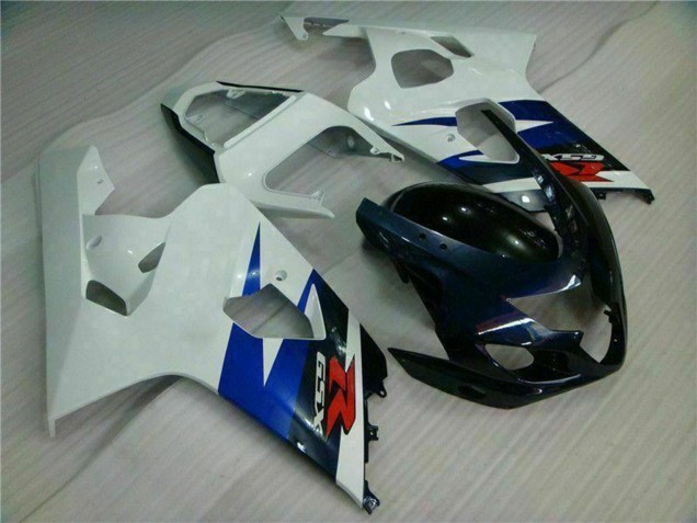 2004-2005 White Blue Glossy Black Red Suzuki GSXR 600/750 Motorcycle Fairings Australia