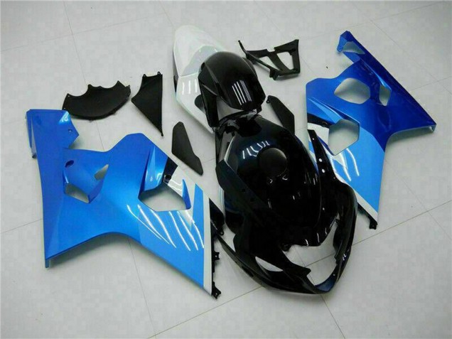 2004-2005 White Blue Black Suzuki GSXR 600/750 Motorcycle Fairings Australia