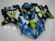 2004-2006 Blue Yellow Shark Yamaha YZF R1 Motorcycle Fairings Australia