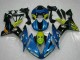 2004-2006 Blue Yellow Shark Yamaha YZF R1 Motorcycle Fairings Australia