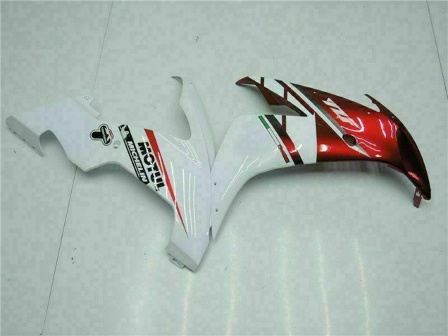 2004-2006 White Red Yellow Motul 46 Yamaha YZF R1 Motorcycle Fairings Australia