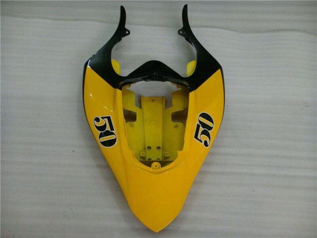 2004-2006 Yellow Glossy Black Dunlop 50 Yamaha YZF R1 Motorcycle Fairings Australia