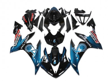 2004-2006 Teal Blue Glossy Black Red Petronas ENEOS Yamaha YZF R1 Motorcycle Fairings Australia