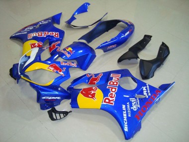 2004-2007 Blue Yellow Red Bull Honda CBR600 F4i Motorcycle Fairings Australia