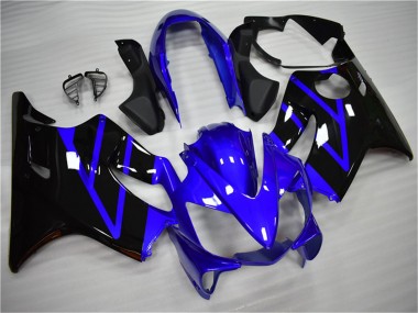 2004-2007 Blue Glossy Black Honda CBR600 F4i Motorcycle Fairing Kits Australia
