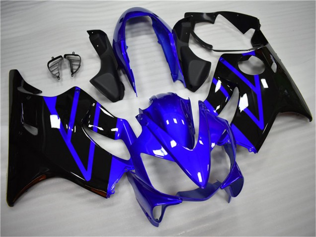 2004-2007 Blue Glossy Black Honda CBR600 F4i Motorcycle Fairing Kits Australia