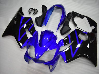 2004-2007 Blue Glossy Black Honda CBR600 F4i Motorcycle Fairing Kits Australia