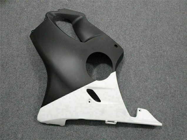 2004-2007 White Matte Black Honda CBR600 F4i Motorcycle Fairings Australia