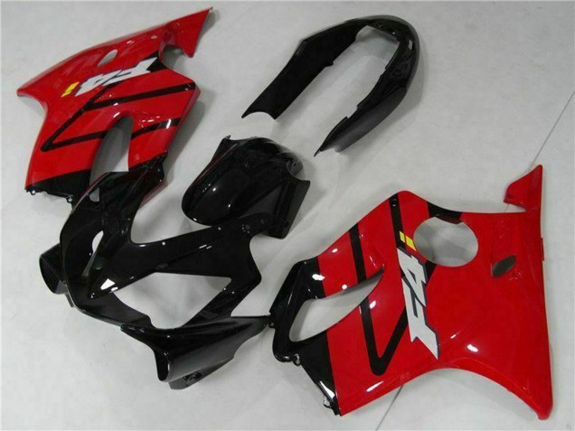 2004-2007 Red Glossy Black Honda CBR600 F4i Bike Fairings Australia
