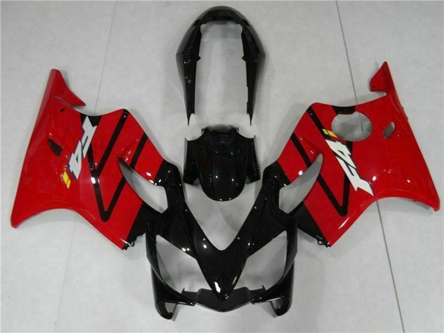 2004-2007 Red Glossy Black Honda CBR600 F4i Bike Fairings Australia