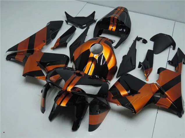 2005-2006 Orange Black Honda CBR600RR Bike Fairings Australia