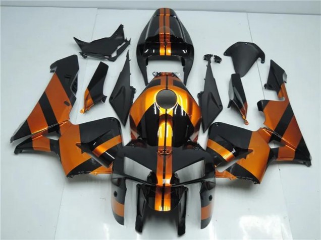 2005-2006 Orange Black Honda CBR600RR Bike Fairings Australia