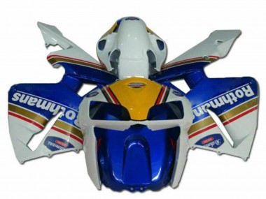 2005-2006 Blue Gold Red White Rothmans Honda CBR600RR Motorcycle Fairings Australia