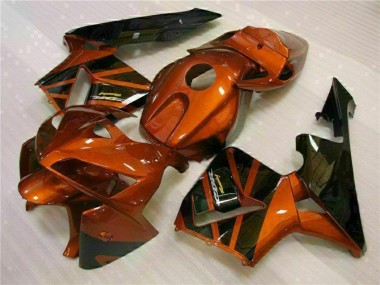 2005-2006 Orange Black Honda CBR600RR Motorcycle Fairing Kits Australia