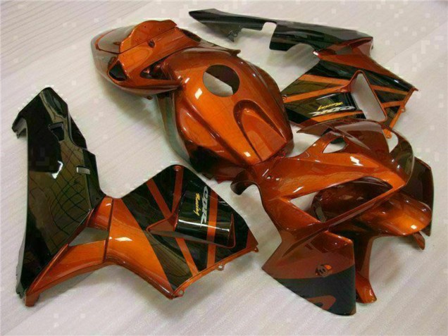 2005-2006 Orange Black Honda CBR600RR Motorcycle Fairing Kits Australia