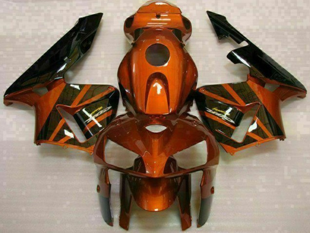 2005-2006 Orange Black Honda CBR600RR Motorcycle Fairing Kits Australia