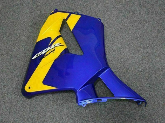 2005-2006 Yellow Blue Honda CBR600RR Motorcycle Fairings Australia