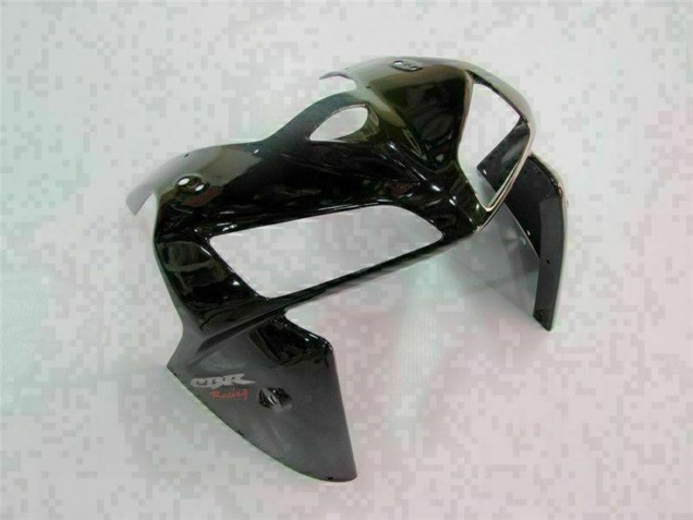 2005-2006 Glossy Black White Honda CBR600RR Motorcycle Fairings Australia