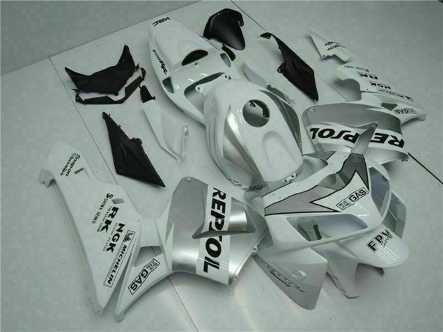 2005-2006 White Honda CBR600RR Motorcycle Fairing Australia