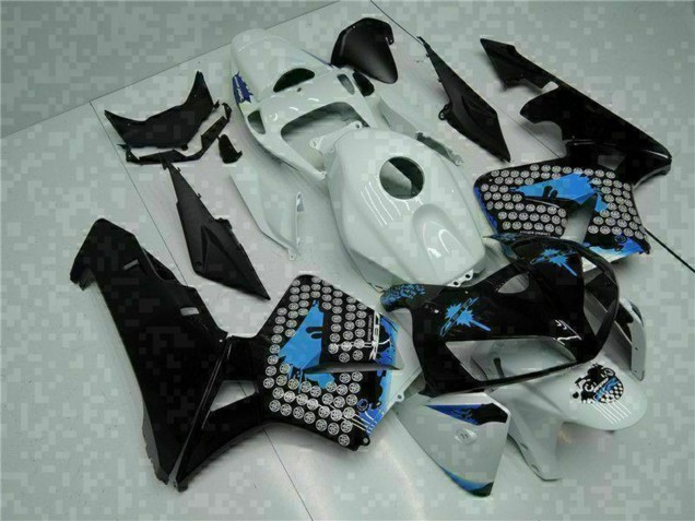 2005-2006 White Black Green Honda CBR600RR Motorcycle Fairings Australia