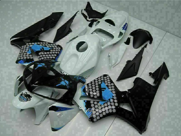 2005-2006 White Black Green Honda CBR600RR Motorcycle Fairings Australia