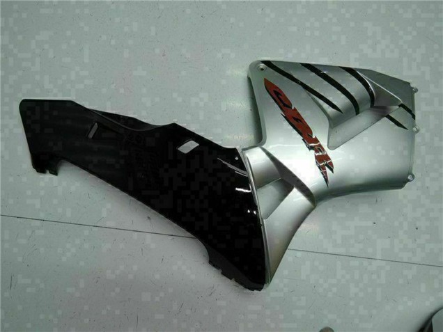 2005-2006 Glossy Black Silver Honda CBR600RR Motorcycle Fairings Australia