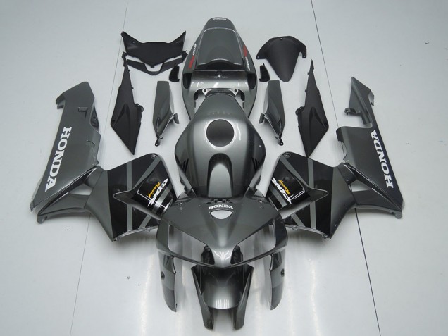 2005-2006 Grey Black Honda CBR600RR Motorcycle Fairing Kits Australia