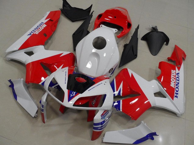 2005-2006 White Red Blue Honda CBR600RR Abs Motorcycle Fairings Australia